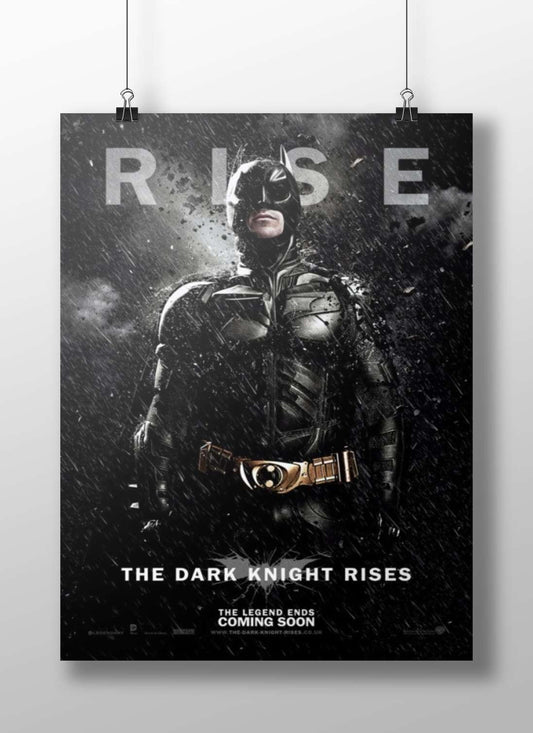Batman (the superhero character) from The Dark Knight Rises film in the DC Comics Batman