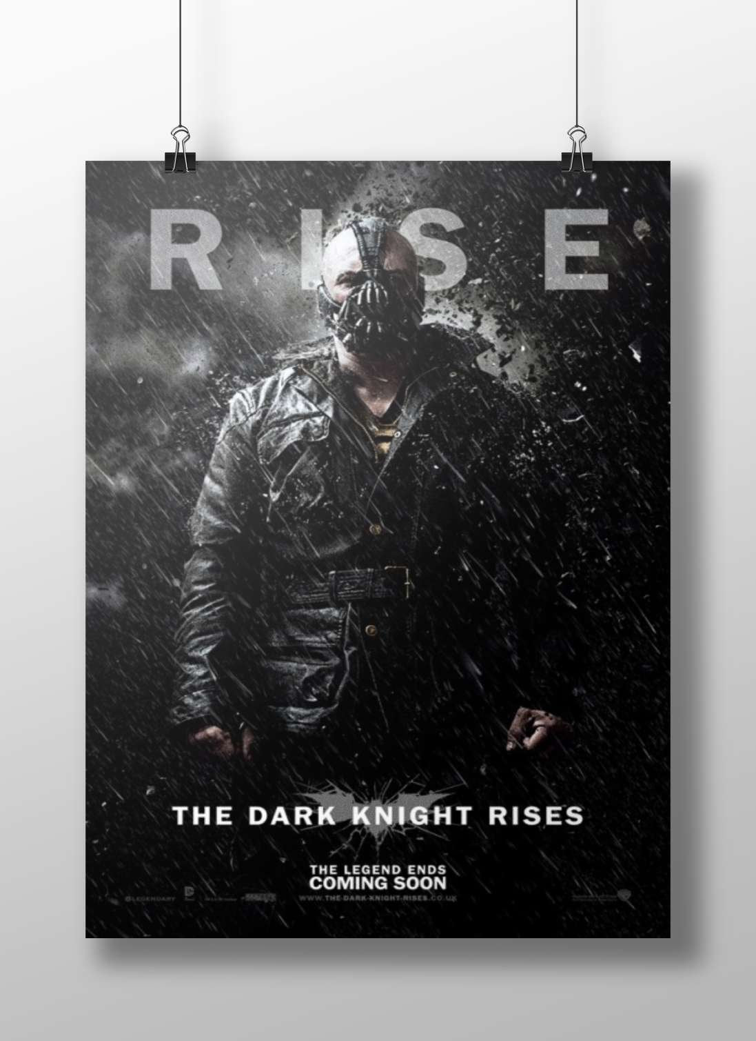 Bane from The Dark Knight Rises franchise Bane - Gotham'S Shadow Poster