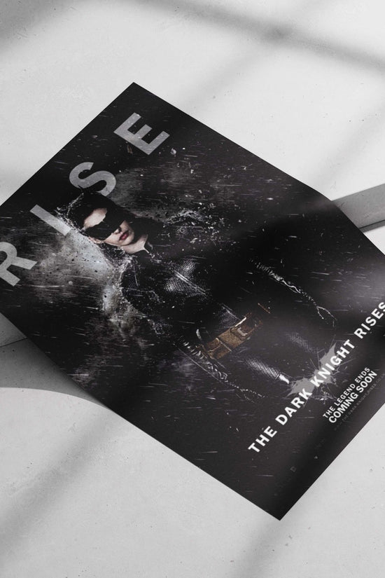 Selina Kyle (Catwoman) from The Dark Knight Rises (Batman franchise) Catwoman - Noir Icon Poster