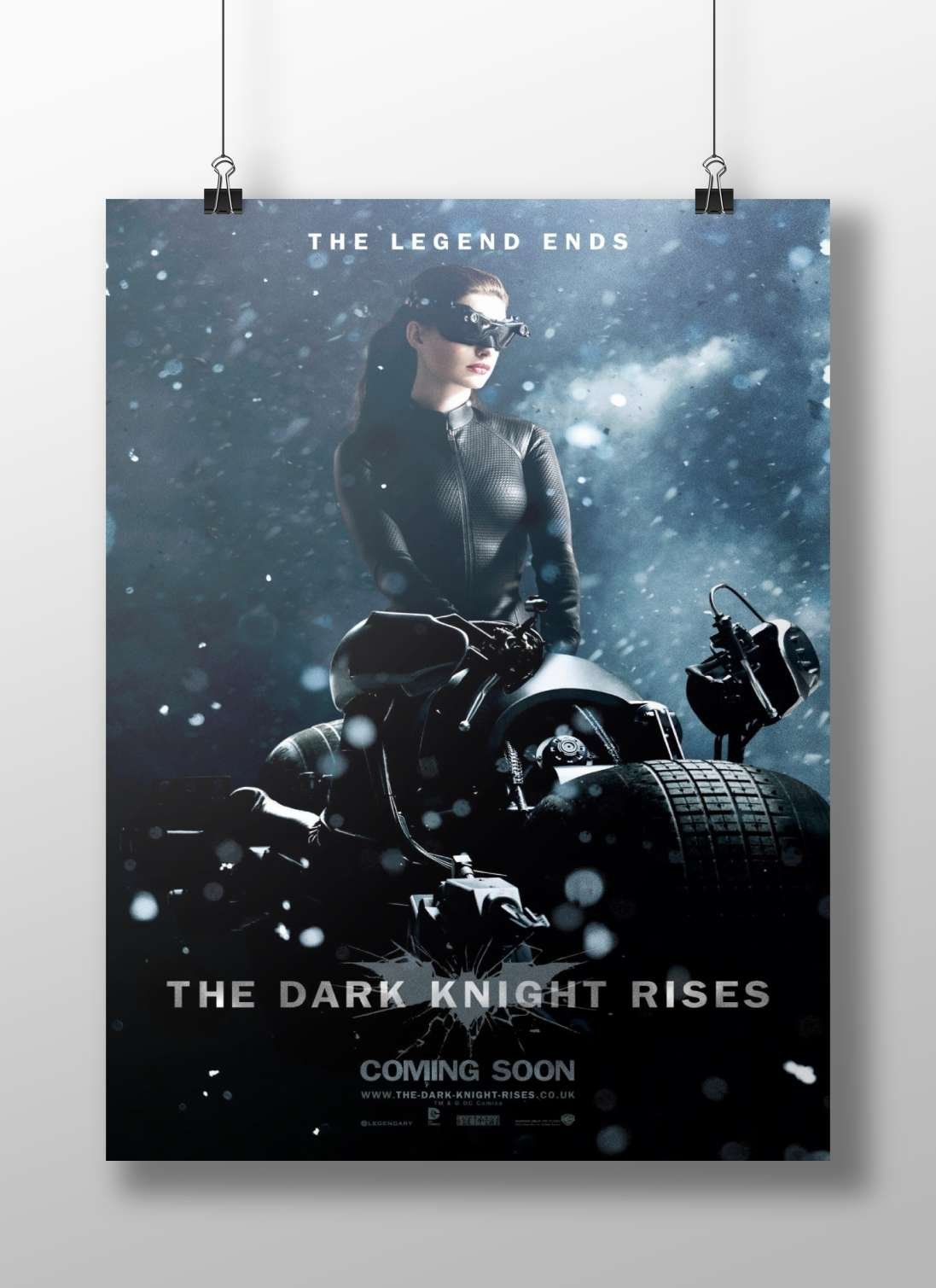The Dark Knight Rises (Batman franchise film) The Dark Knight Rises - Noire Poster