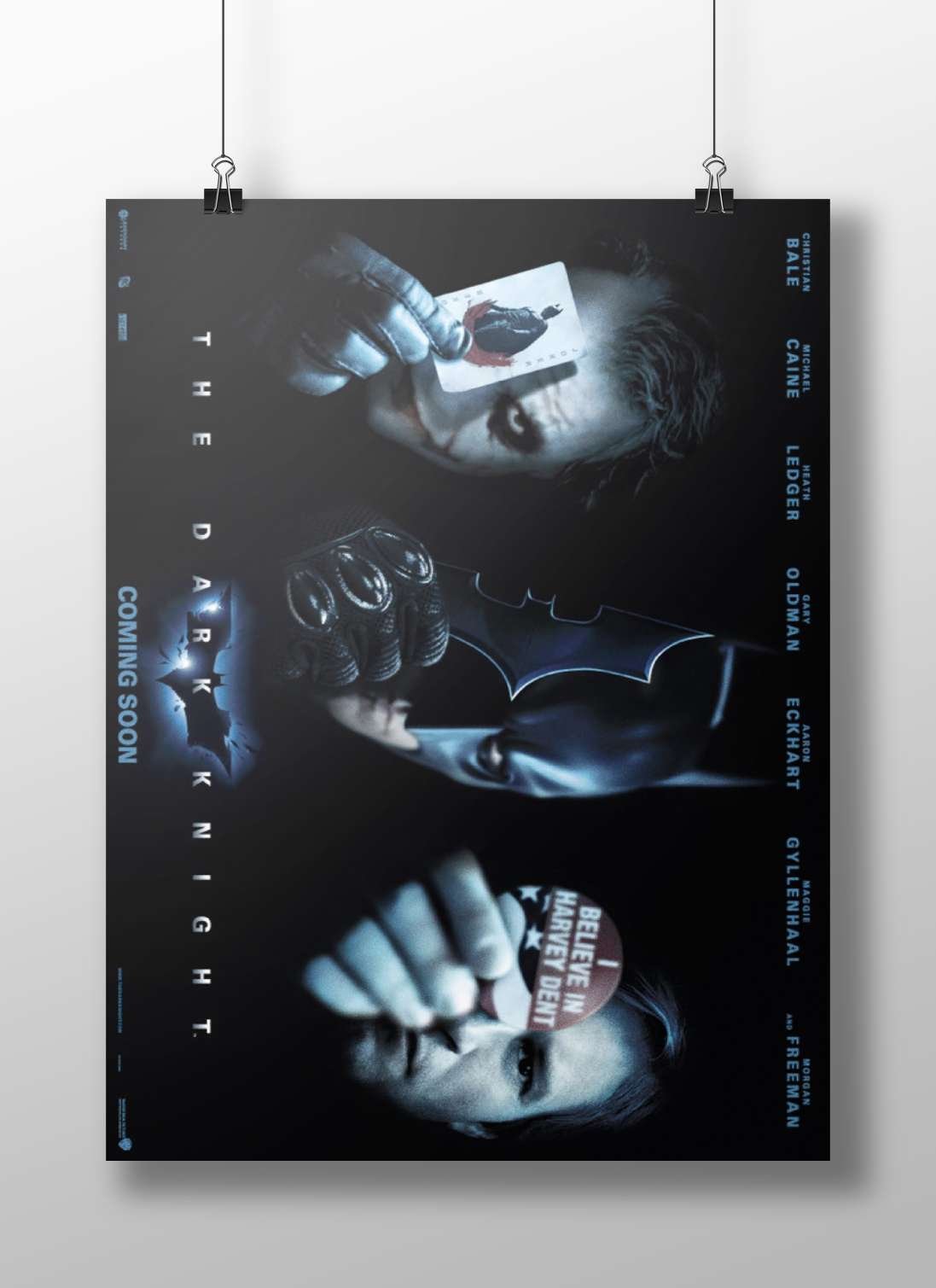The Dark Knight (2008 film, Batman franchise starring Christian Bale, Heath Ledger, and Michael Caine)