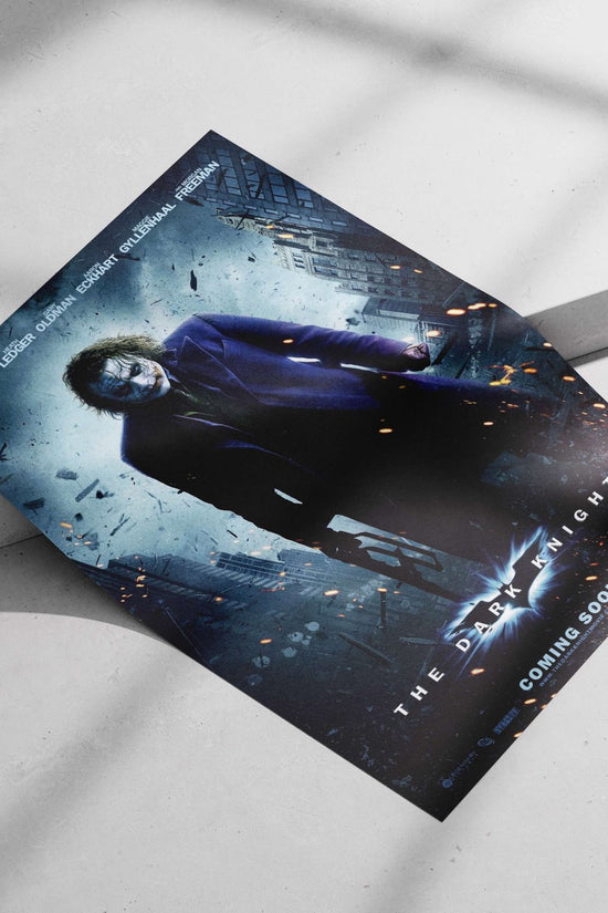Heath Ledger as the Joker from The Dark Knight franchise. Heath Ledger - The Joker
