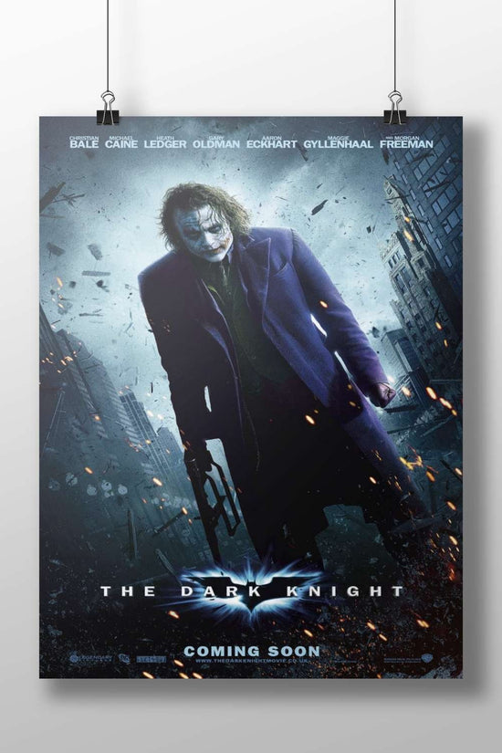 Heath Ledger as the Joker from The Dark Knight franchise. Heath Ledger - The Joker