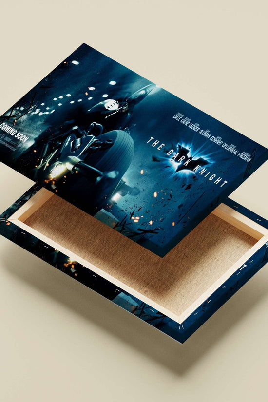 The Dark Knight (2008 Batman franchise film) The Dark Knight - Iconic Noir Poster