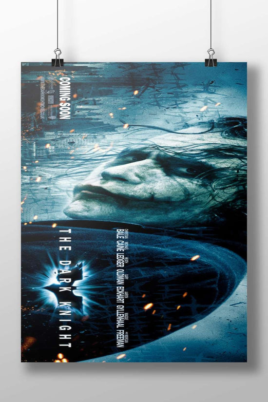 The Dark Knight (Batman franchise) The Dark Knight - Iconic Noir Poster