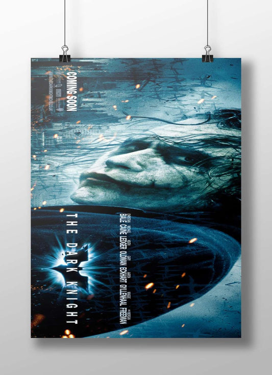 The Dark Knight (Batman franchise) The Dark Knight - Iconic Noir Poster