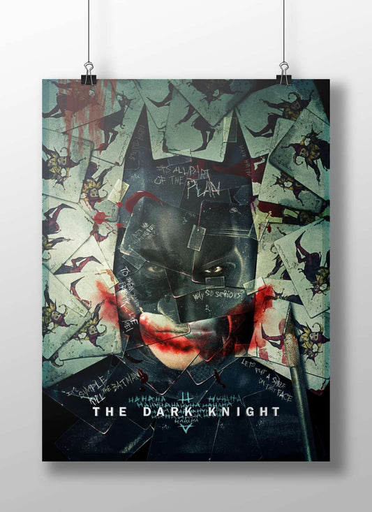 The Dark Knight (Batman franchise) The Dark Knight - Gritty Noir Poster