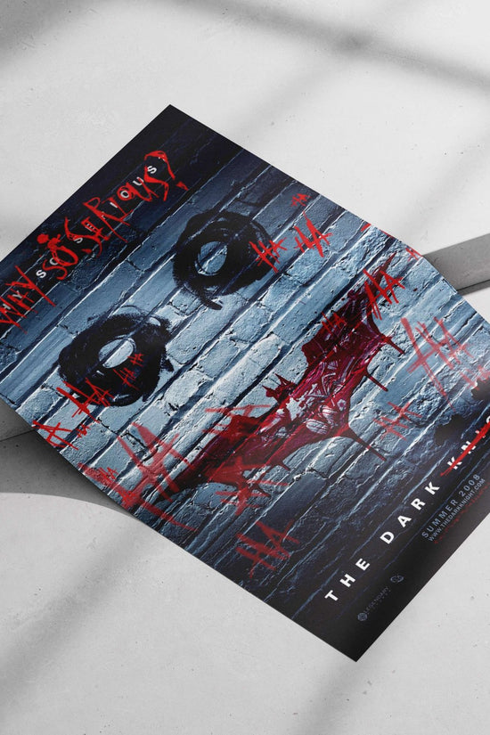 Batman - The Dark Knight Graffiti Art Poster
