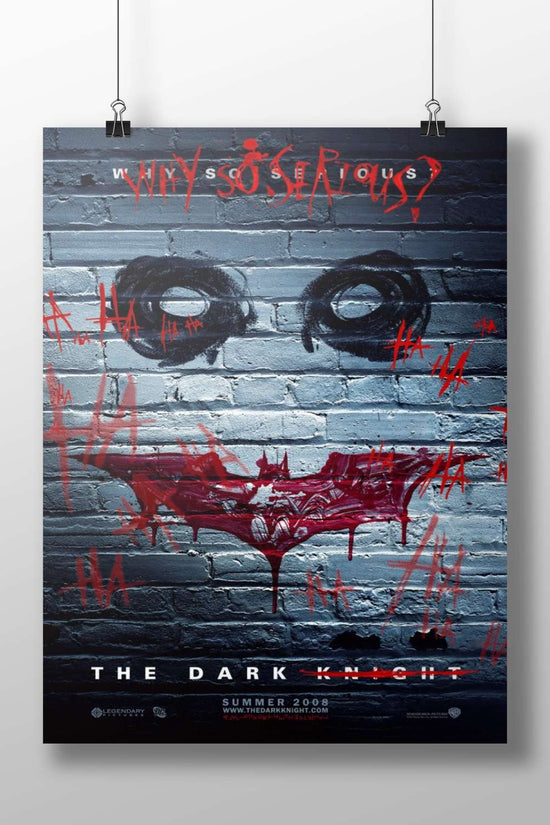 Batman - The Dark Knight Graffiti Art Poster