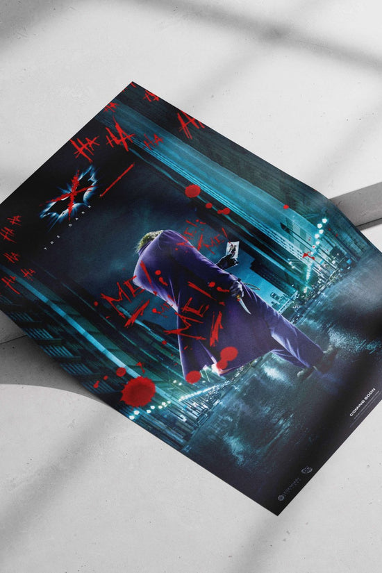 The Joker (The Dark Knight, DC Comics Batman franchise) The Joker - Gotham Icon Poster