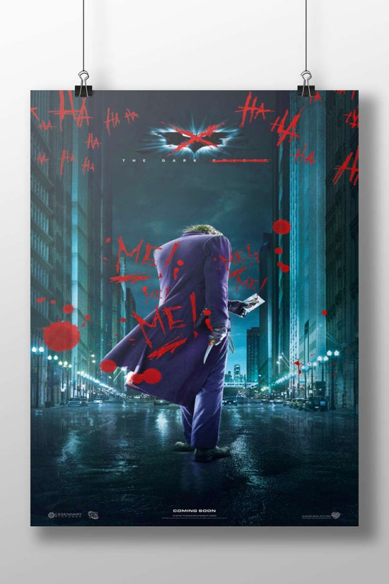 The Joker (The Dark Knight, DC Comics Batman franchise) The Joker - Gotham Icon Poster