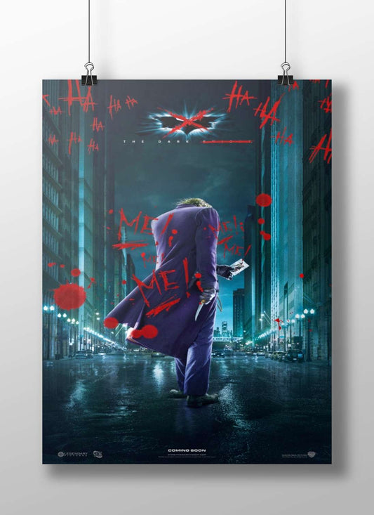 The Joker (The Dark Knight, DC Comics Batman franchise) The Joker - Gotham Icon Poster