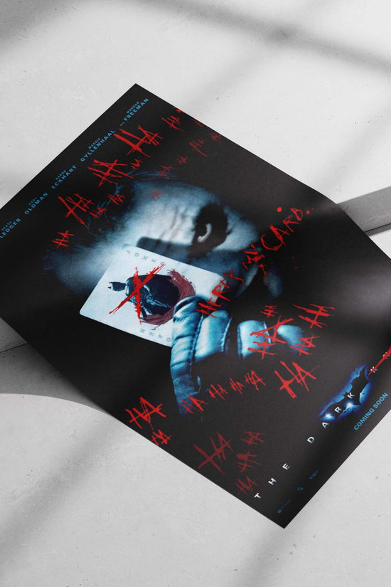 The Dark Knight (DC Comics film) The Dark Knight - Iconic Noir Poster