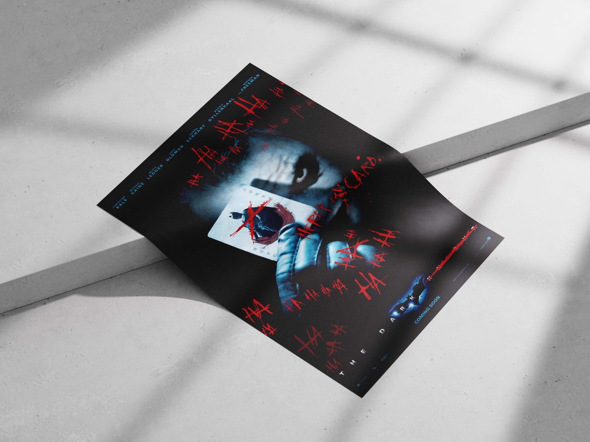 The Dark Knight (DC Comics film) The Dark Knight - Iconic Noir Poster