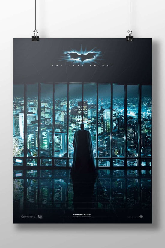 Batman (DC Comics franchise, from The Dark Knight movie) Batman - Dark Knight Noir Poster