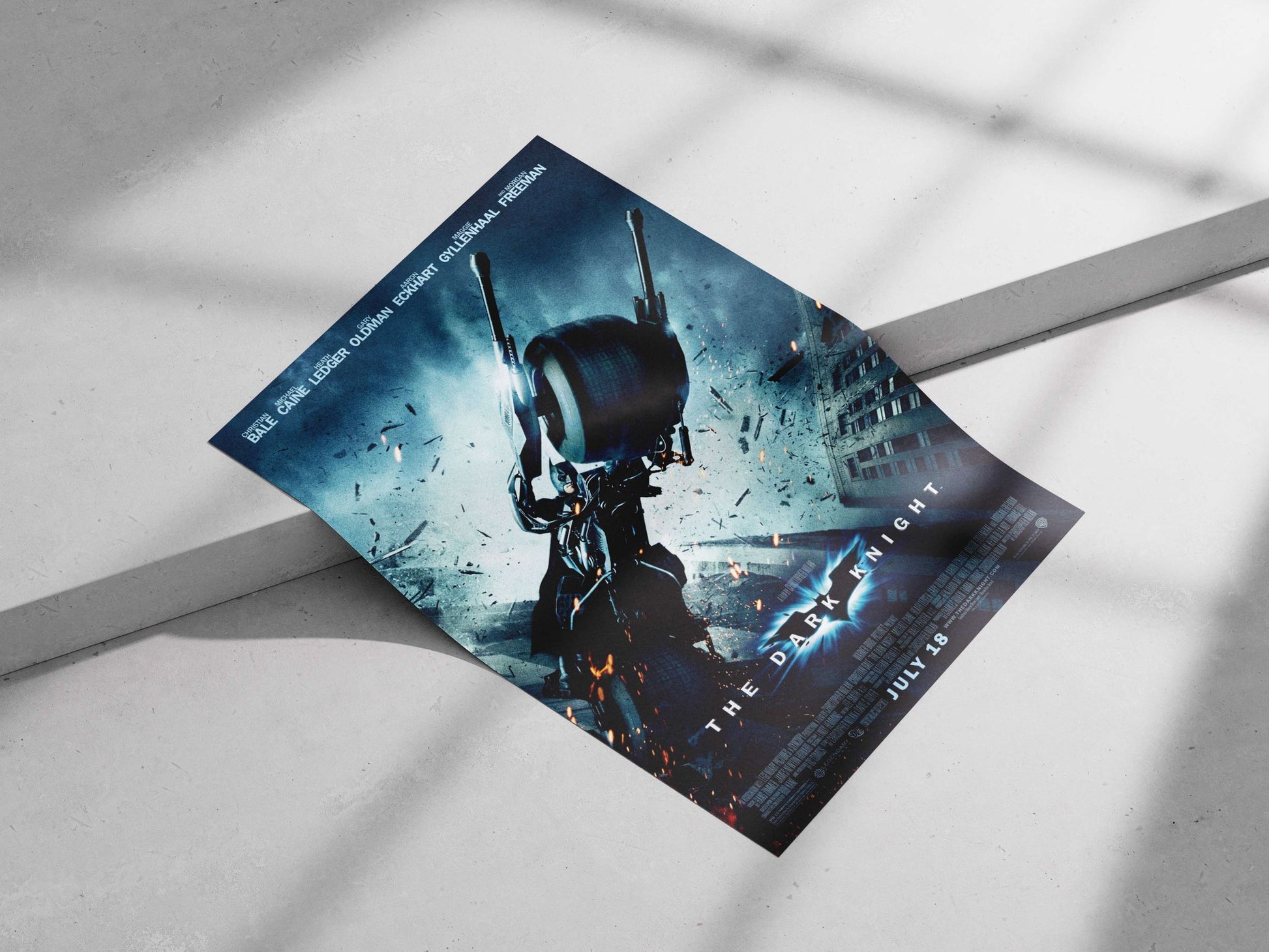 The Dark Knight (Batman franchise film) starring Christian Bale as Batman The Dark Knight -