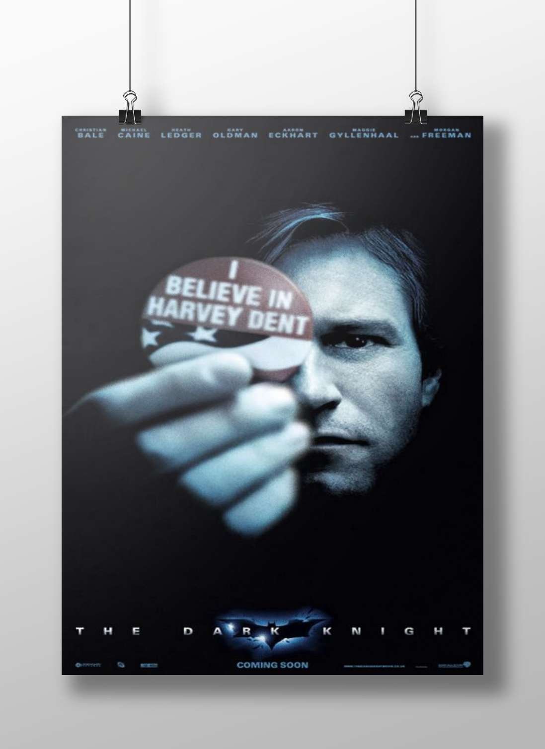 The Dark Knight (movie) Batman - The Dark Knight Noir Poster