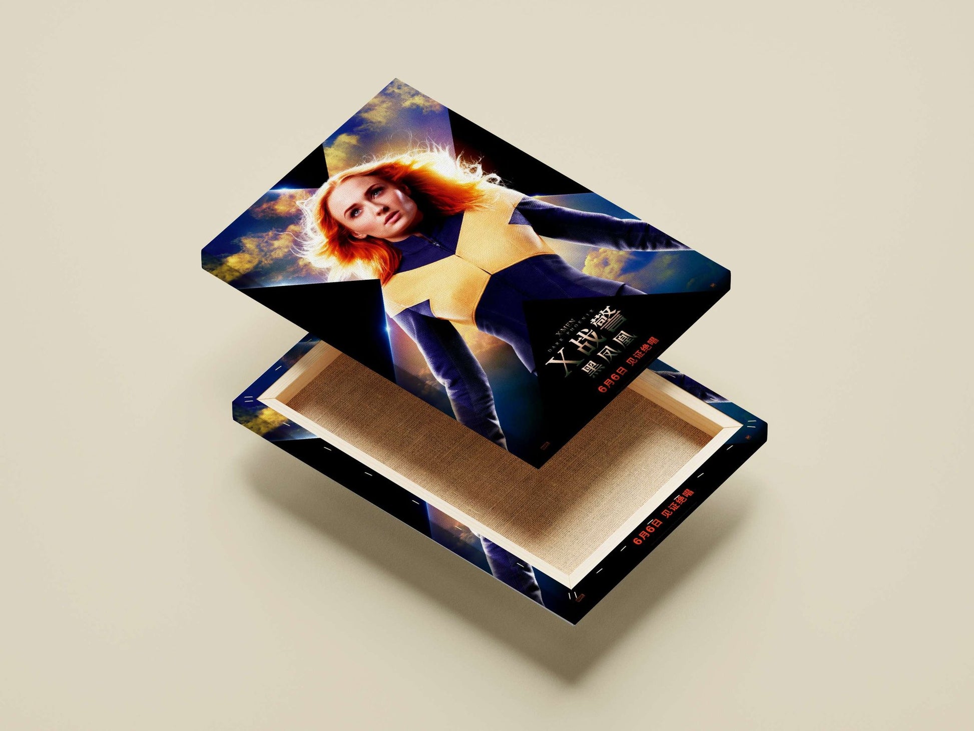 Jean Grey (Phoenix), X-Men franchise Jean Grey Phoenix - Power Pop Art Wall Art