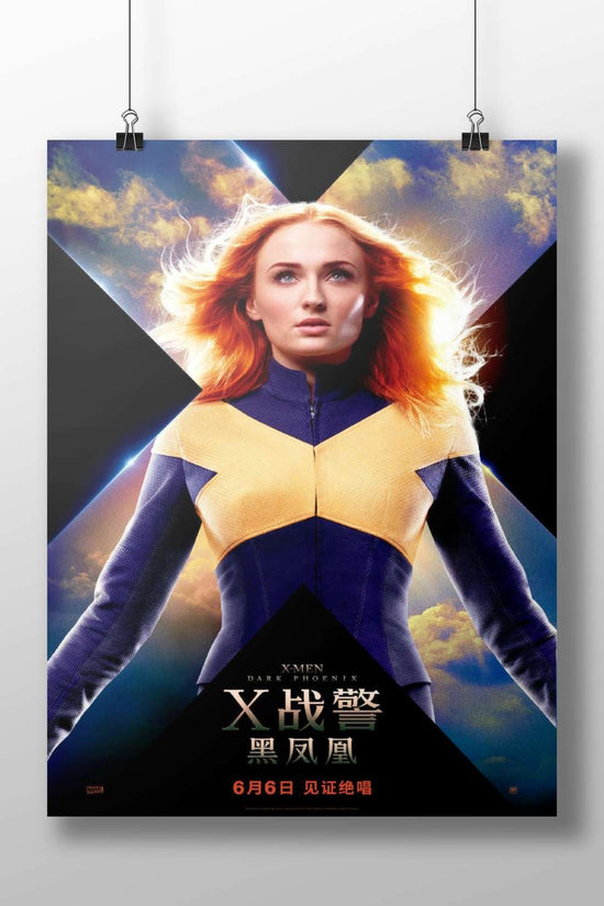 Jean Grey (Phoenix), X-Men franchise Jean Grey Phoenix - Power Pop Art Wall Art