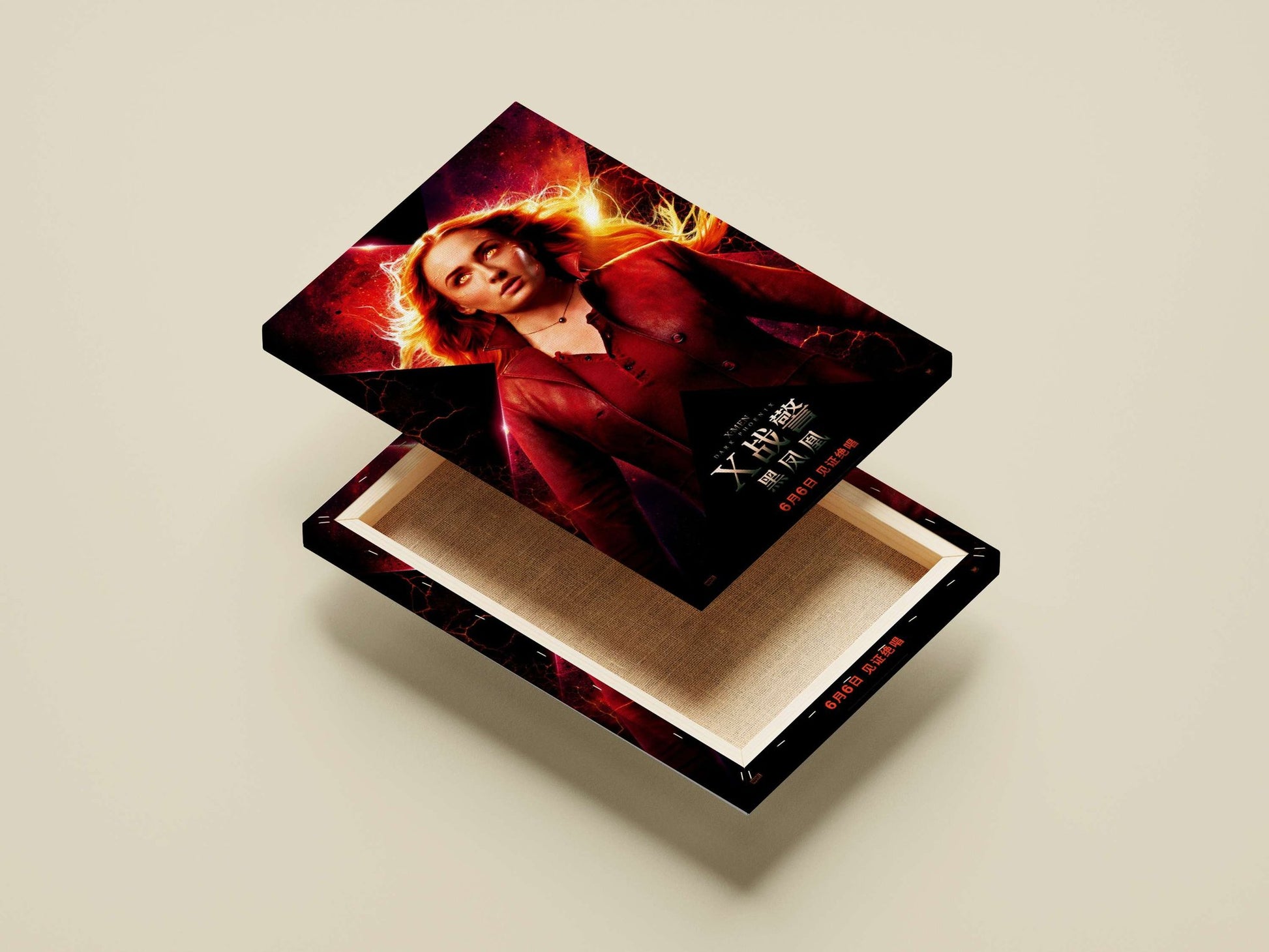 Jean Grey (Phoenix) from X-Men: Dark Phoenix franchise. Jean Grey (Phoenix) - Powerhouse Poster