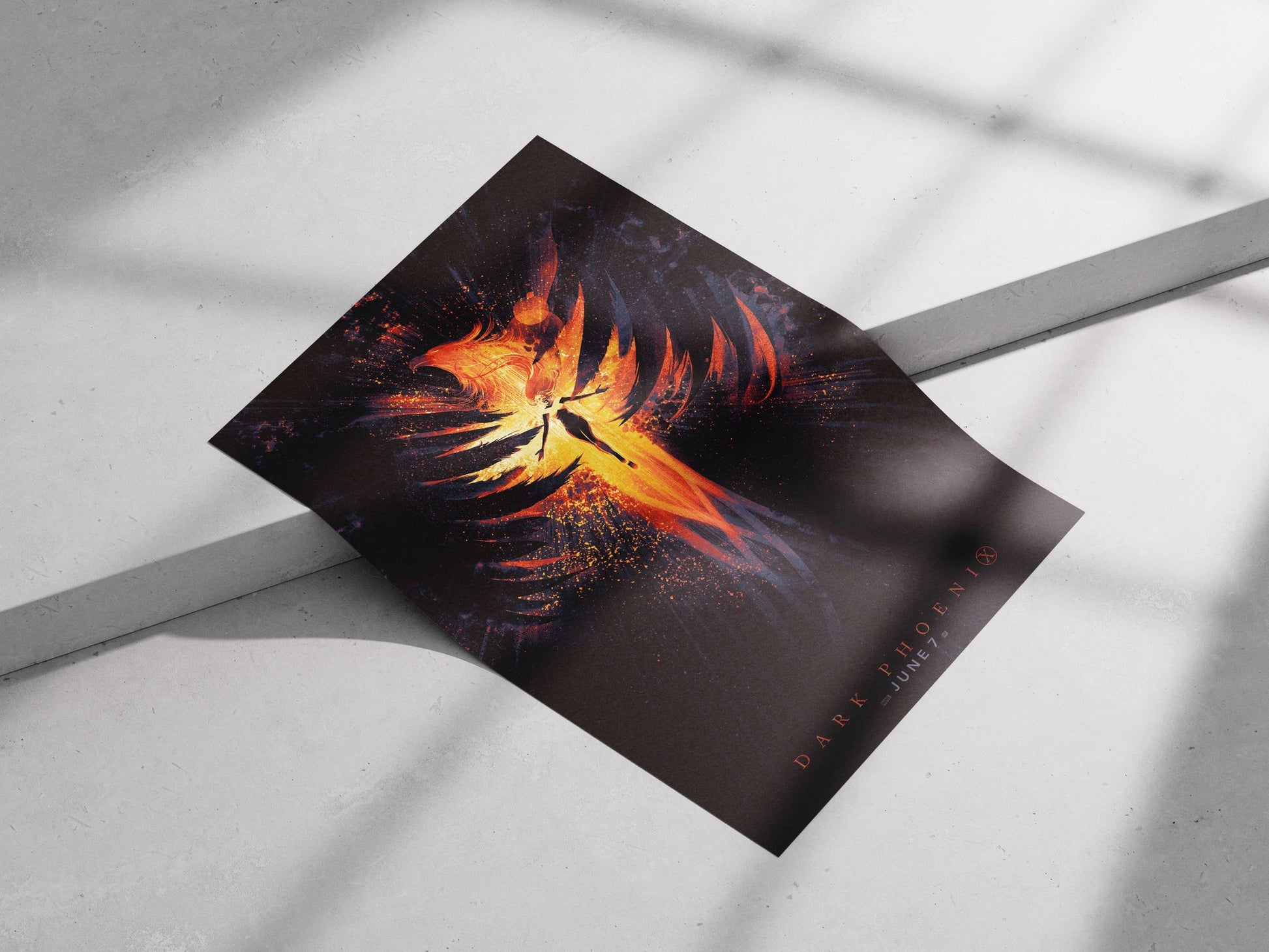 Jean Grey as Dark Phoenix from X-Men franchise (Marvel Comics). Jean Grey - Dark Phoenix