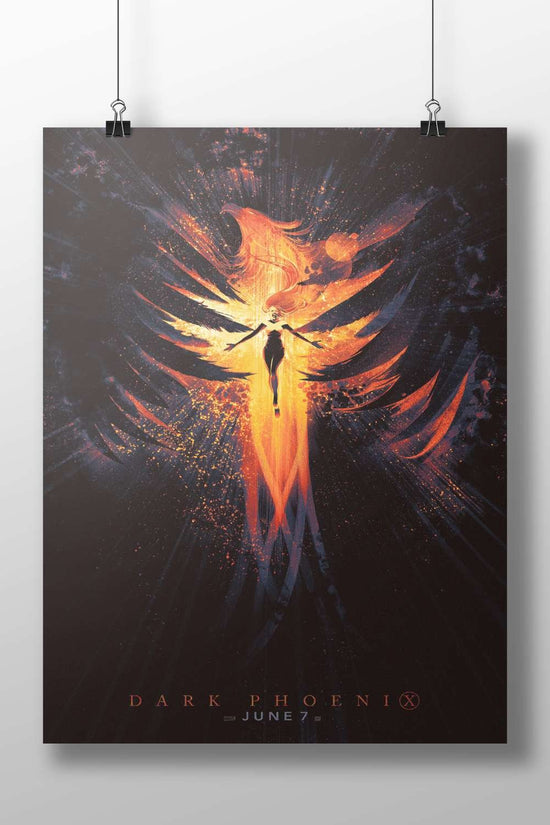 Jean Grey as Dark Phoenix from X-Men franchise (Marvel Comics). Jean Grey - Dark Phoenix