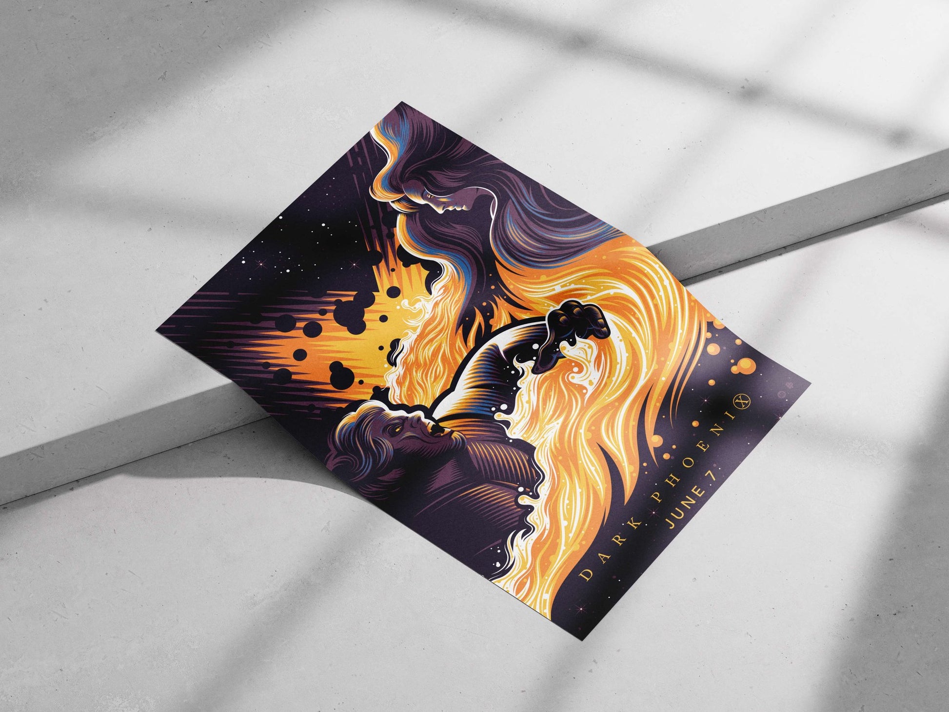 Dark Phoenix (X-Men franchise, specifically the Dark Phoenix Saga) Jean Grey - Dark Phoenix Poster