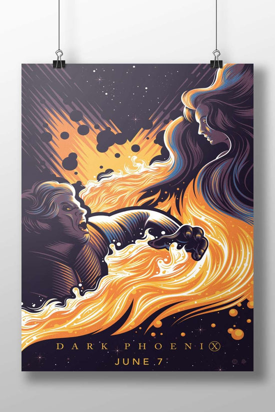 Dark Phoenix (X-Men franchise, specifically the Dark Phoenix Saga) Jean Grey - Dark Phoenix Poster