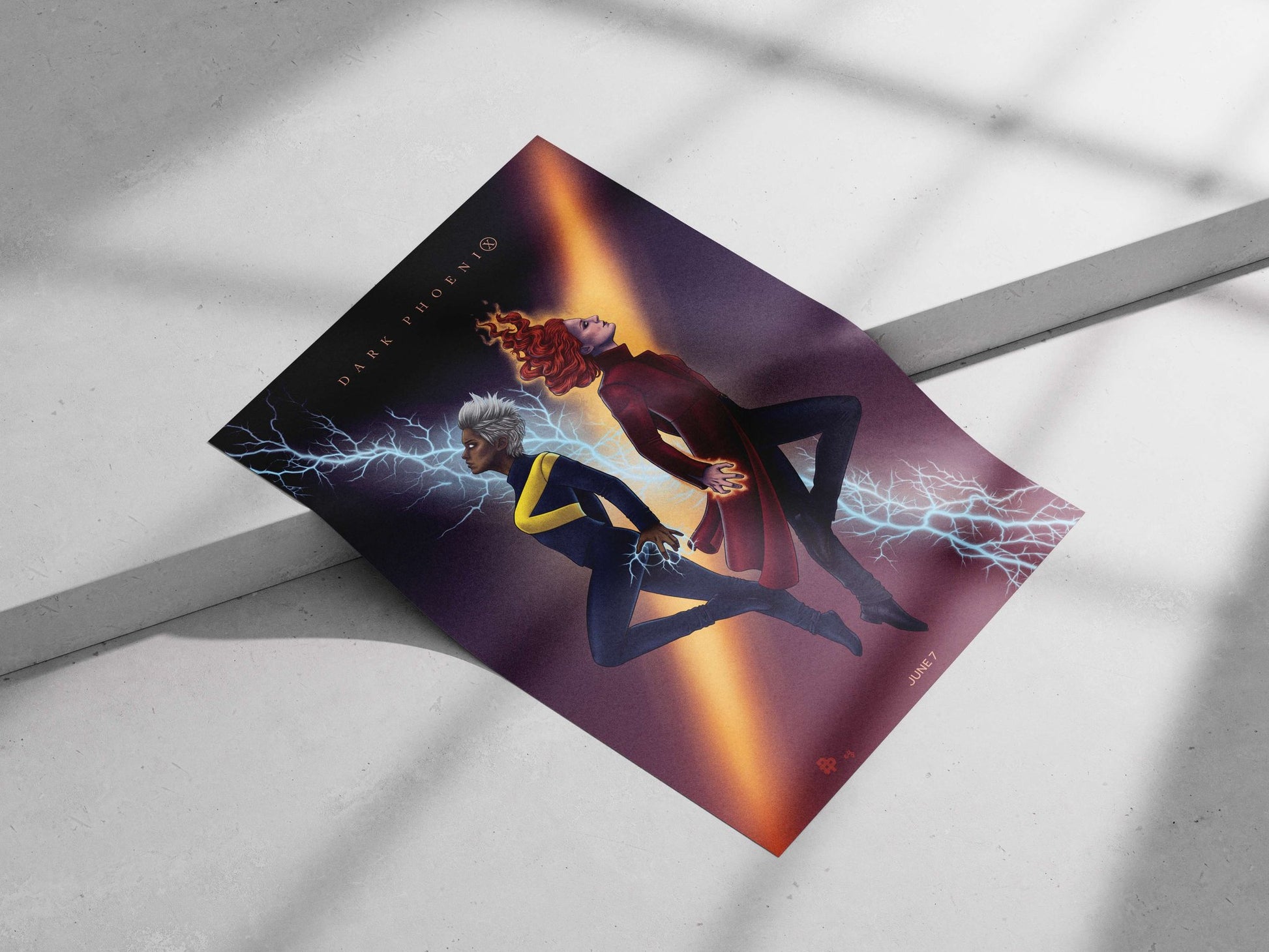 The film Dark Phoenix (X-Men franchise) as confirmed by the OCR-mistaken "DARK PHO PN 1@"