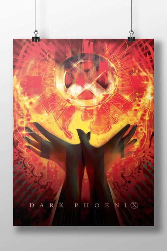 Dark Phoenix (X-Men franchise, Marvel Comics) Jean Grey - Dark Phoenix Poster