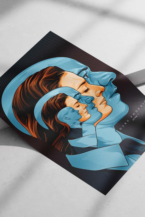 Jean Grey (Dark Phoenix) from X-Men franchise Jean Grey - Dark Phoenix Poster