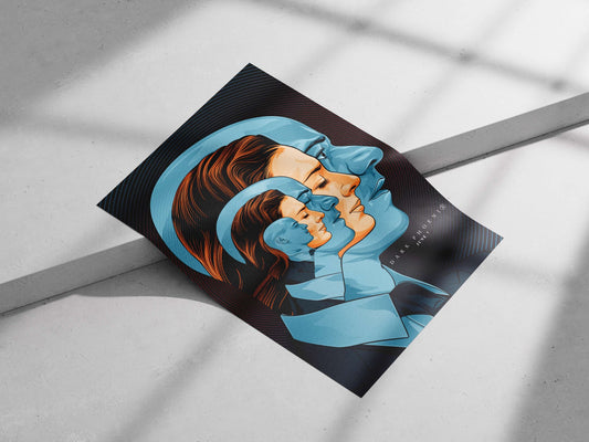 Jean Grey (Dark Phoenix) from X-Men franchise Jean Grey - Dark Phoenix Poster