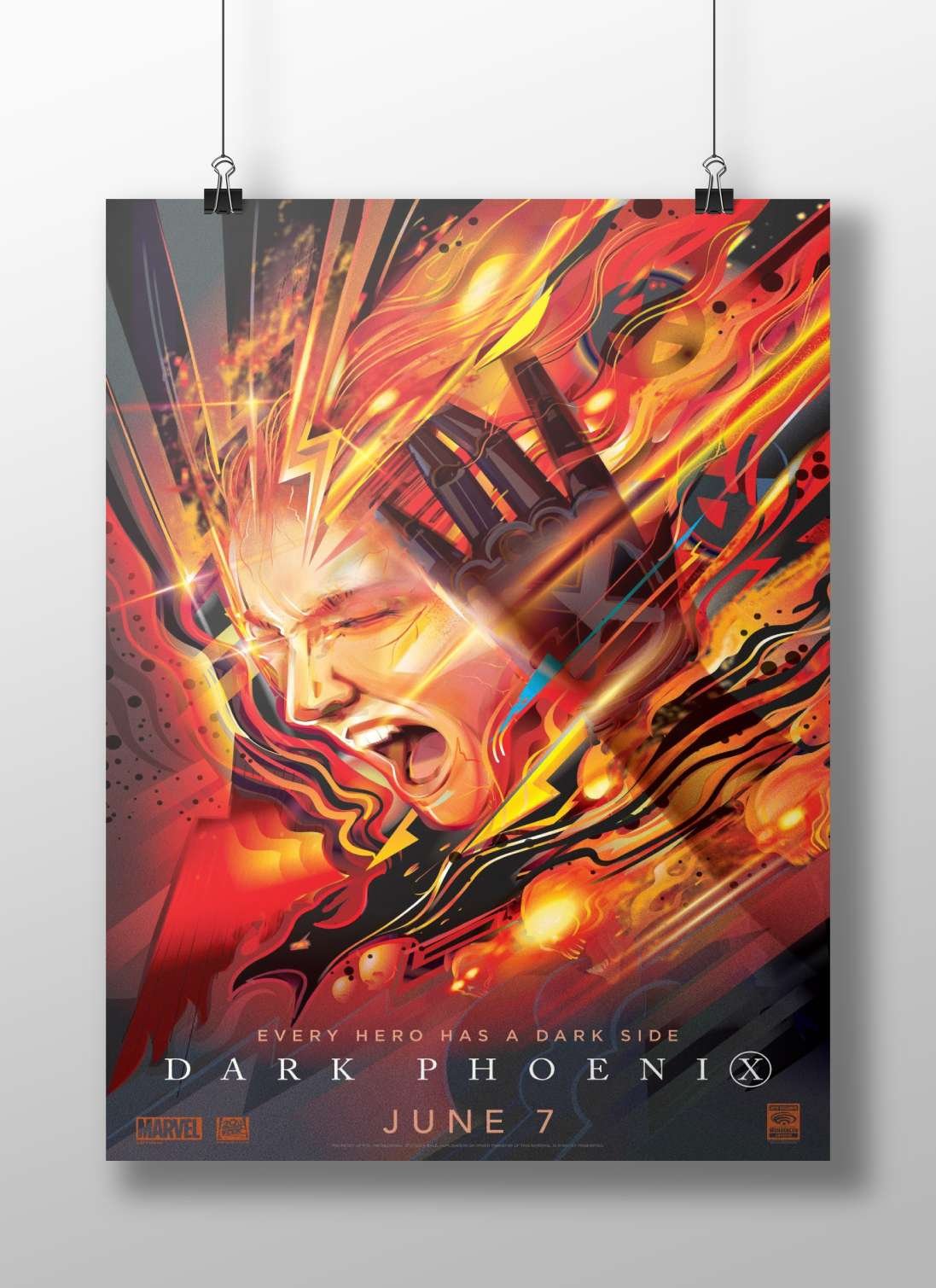 Jean Grey (Dark Phoenix) from Marvel's X-Men franchise Jean Grey Dark Phoenix - Cosmic Force
