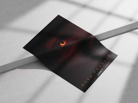 Dark Phoenix (X-Men franchise film) Jean Grey Dark Phoenix - X-Men Noir Poster