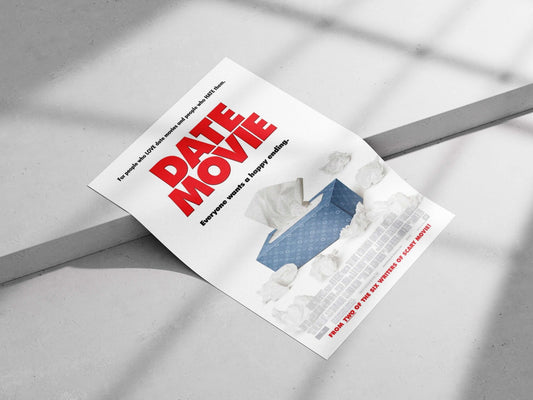 Date Movie (film title) Rajnikant - Silhouette Icon Poster