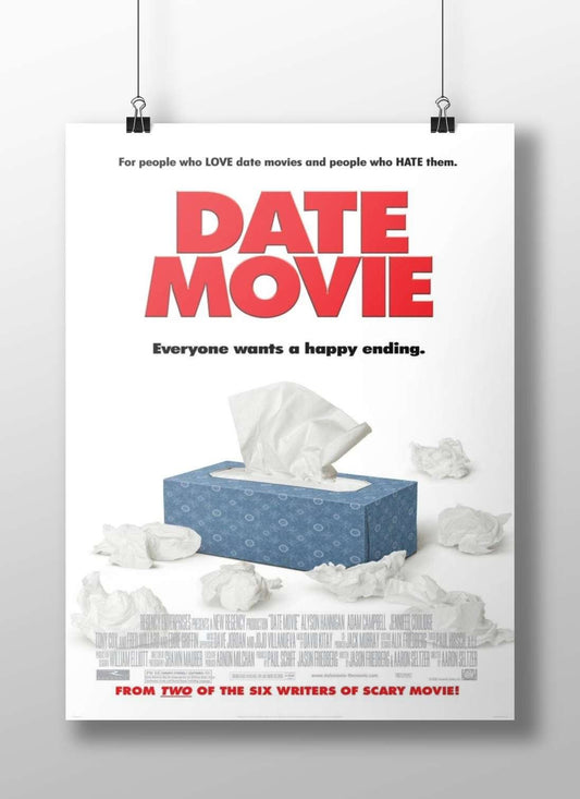 Date Movie (film title) Rajnikant - Silhouette Icon Poster