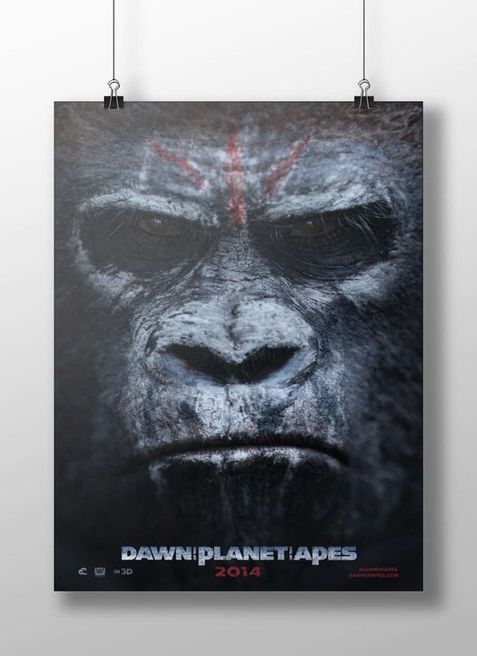 The ape character from the "Dawn of the Planet of the Apes" (franchise) film series,