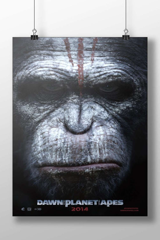 The movie "Dawn of the Planet of the Apes" (part of the Planet of the