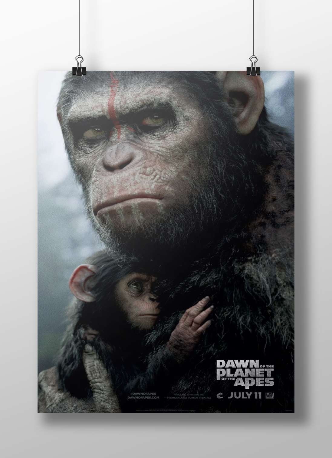 [Dawn Of The Planet Of The Apes] - Primate Uprising Poster