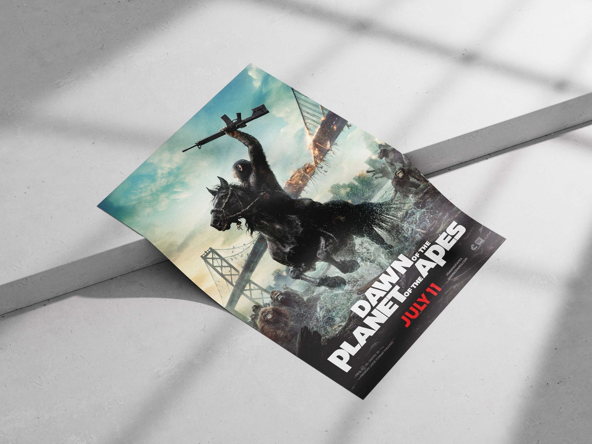 Dawn of the Planet of the Apes (franchise: Planet of the Apes) [Dawn Of The