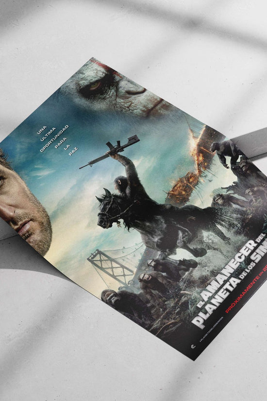 The "Planet of the Apes" franchise, specifically the film "Dawn of the Planet of the
