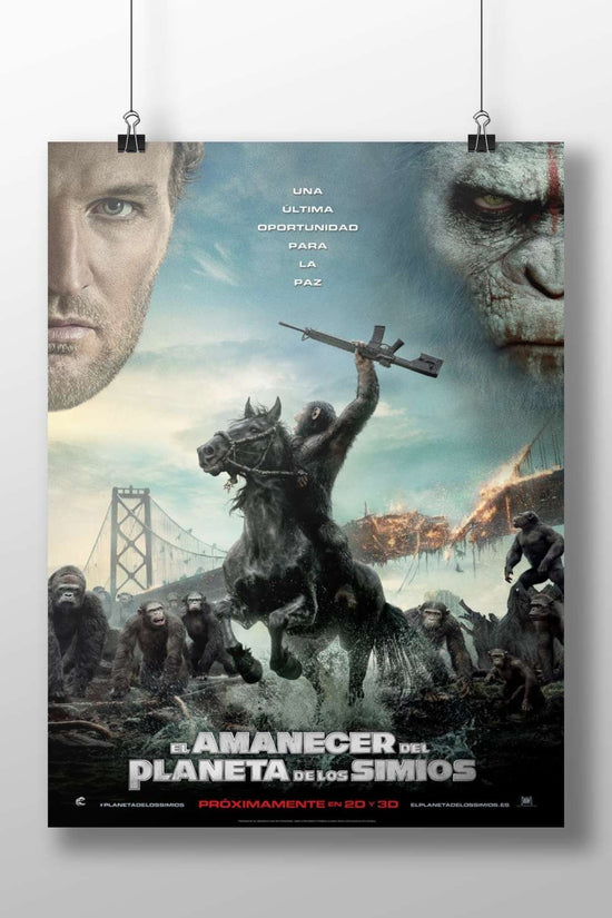 The "Planet of the Apes" franchise, specifically the film "Dawn of the Planet of the