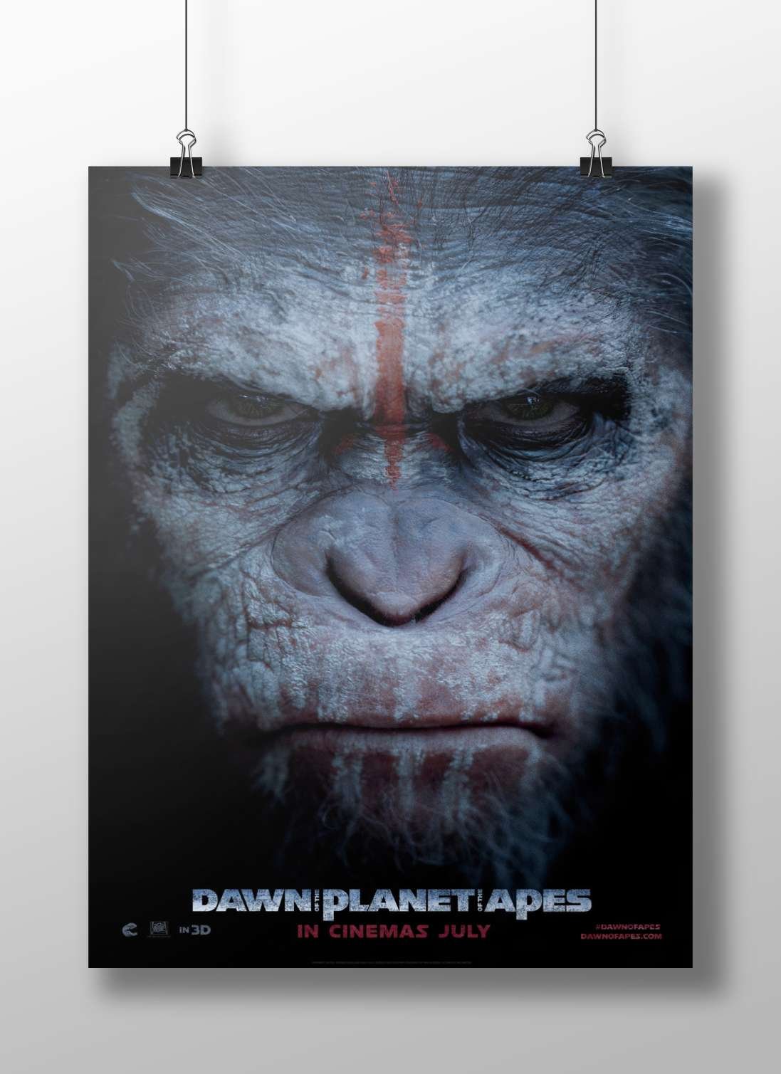 [Dawn Of The Planet Of The Apes] - Primal Power Poster