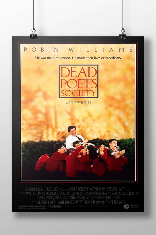 Dead Poets Society (movie) Walden Pond Speech - Dead Poets Society Poster