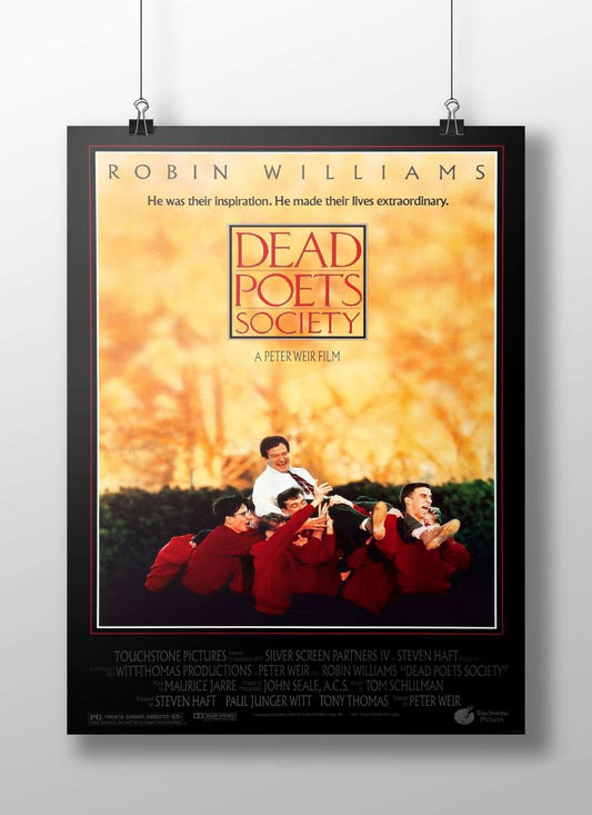Dead Poets Society (movie) Walden Pond Speech - Dead Poets Society Poster