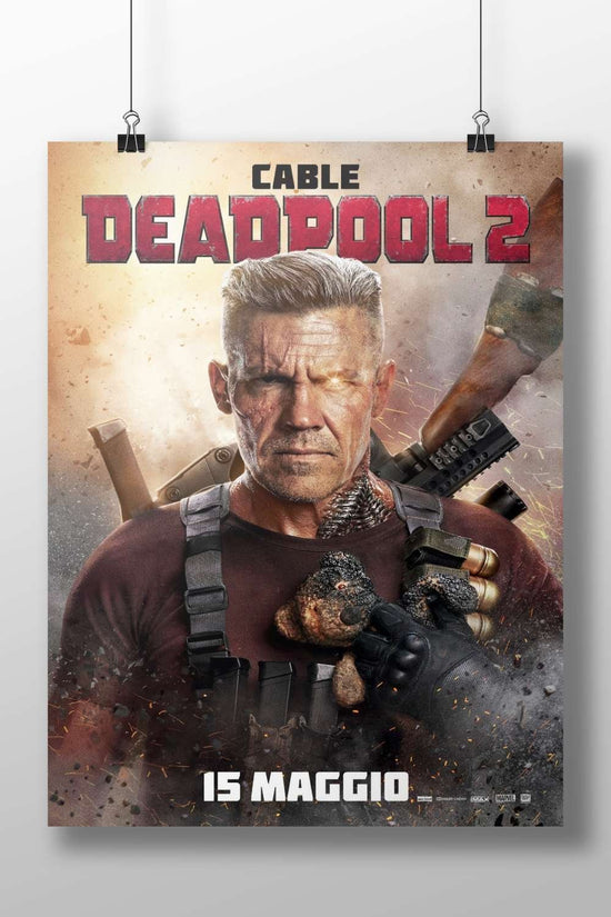Cable (character from Deadpool franchise, specifically Deadpool 2) Cable - Avenger Origin Poster