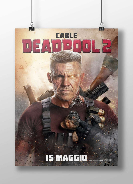 Cable (character from Deadpool franchise, specifically Deadpool 2) Cable - Avenger Origin Poster