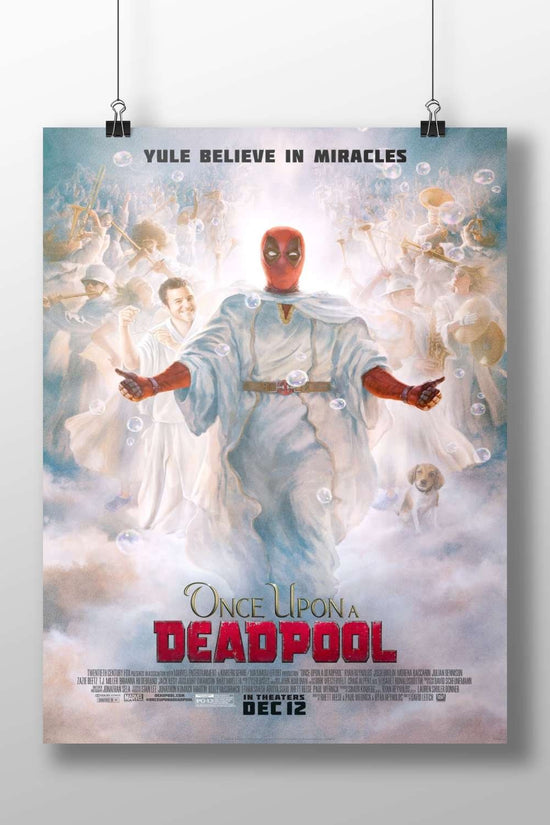 Deadpool (from the Marvel franchise, specifically "Once Upon a Deadpool") Deadpool - Misfit Masterpiece Poster
