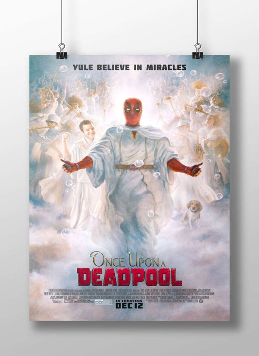 Deadpool (from the Marvel franchise, specifically "Once Upon a Deadpool") Deadpool - Misfit Masterpiece Poster