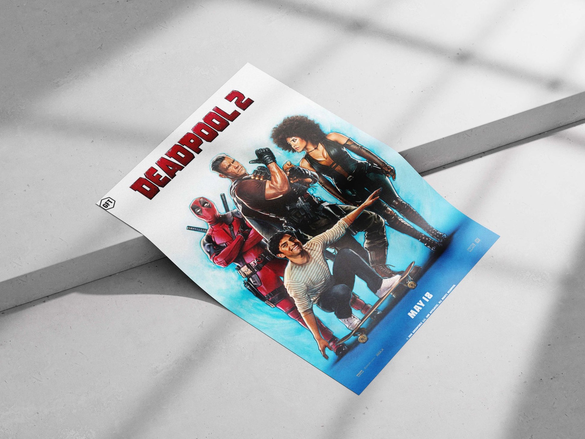 Deadpool 2 (Marvel film) Deadpool 2 - Merc With A Mouth Poster